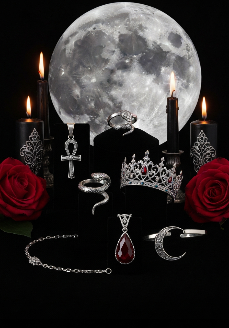 Jóias em Prata — Coleção Vamp