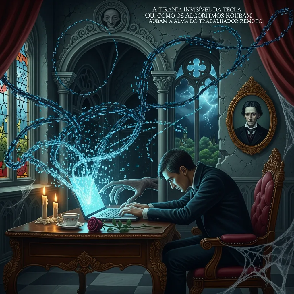 A Tirania Invisível da Tecla: Ou, Como os Algoritmos Roubam a Alma do Trabalhador Remoto — imagem 2