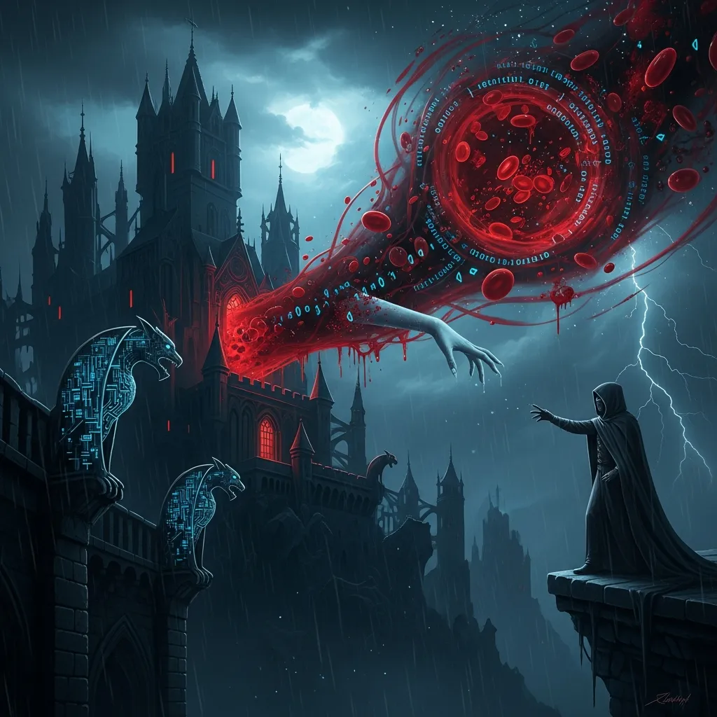 A Sombra Insidiosa e a Negativa da Cifra: Reflexões sobre o Sangue Digital — imagem 2