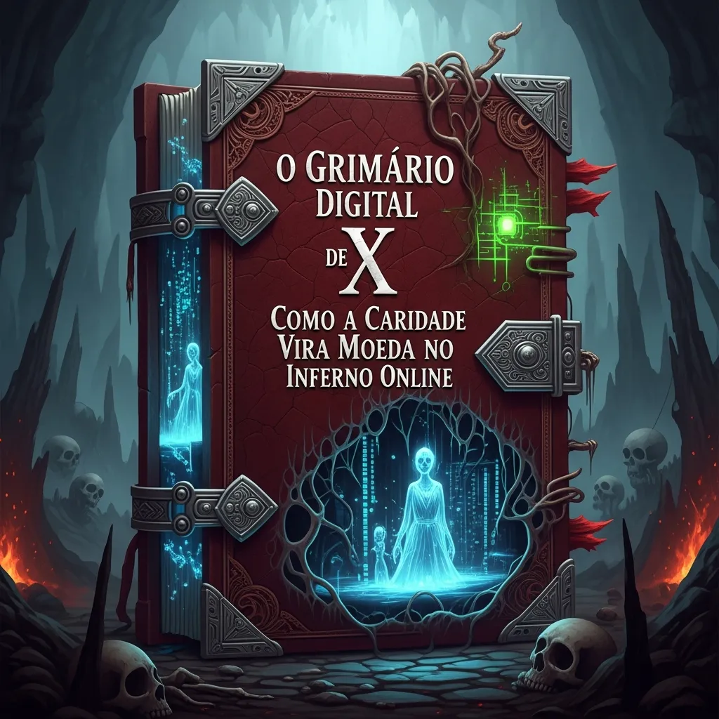 O GRIMÓRIO DIGITAL DE X: Como a Caridade Vira Moeda no Inferno Online — imagem 2