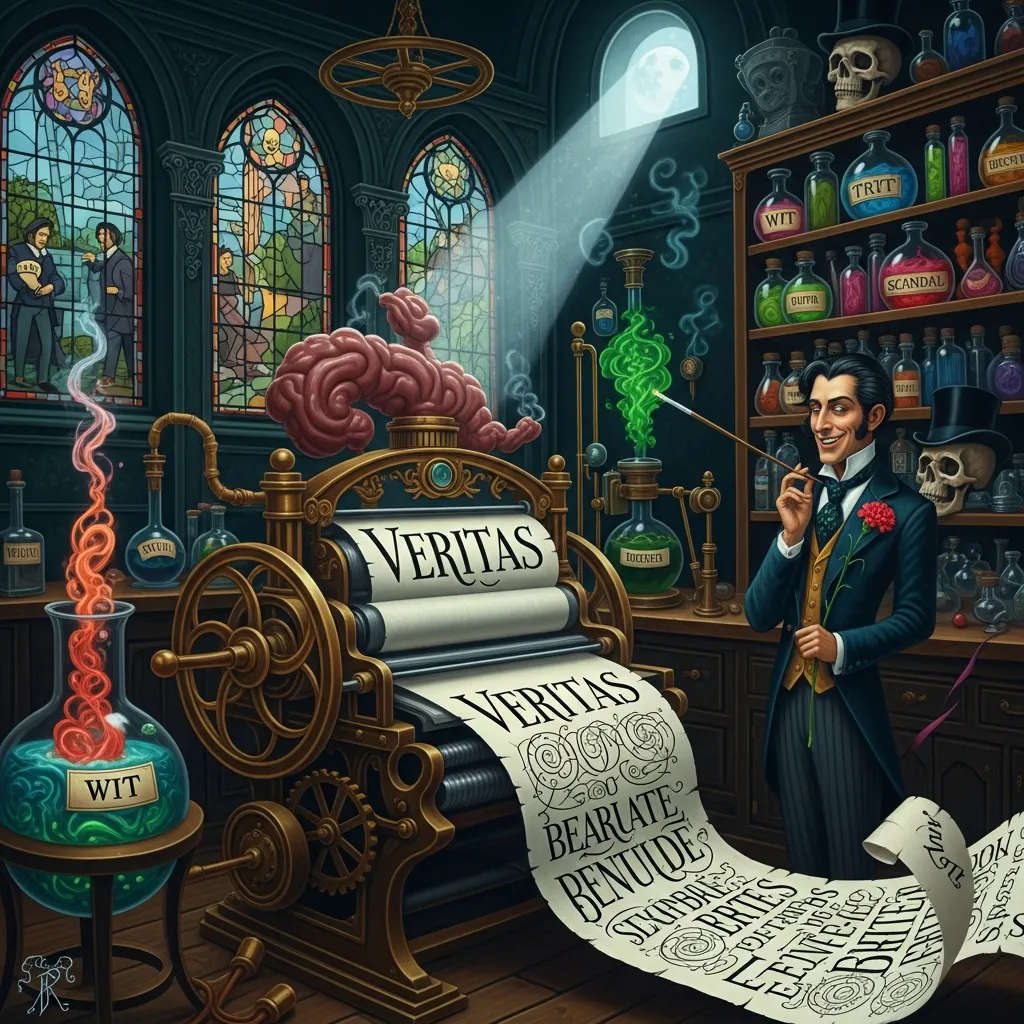 A Alquimia Moderna da Mentira: Ou, Como a Verdade Se Tornou Uma Questão de Estilo