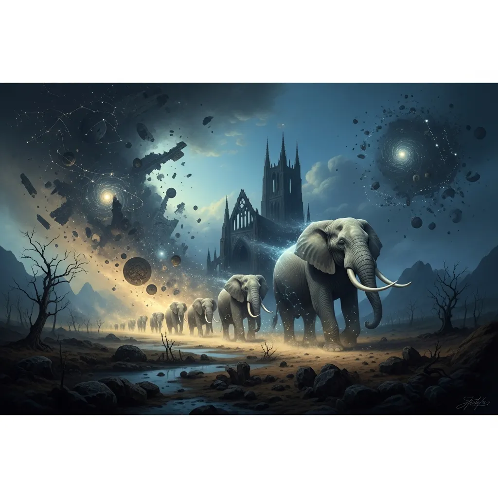O Rufar Distante dos Elefantes Fantasma e a Poeira dos Mundos Esquecidos