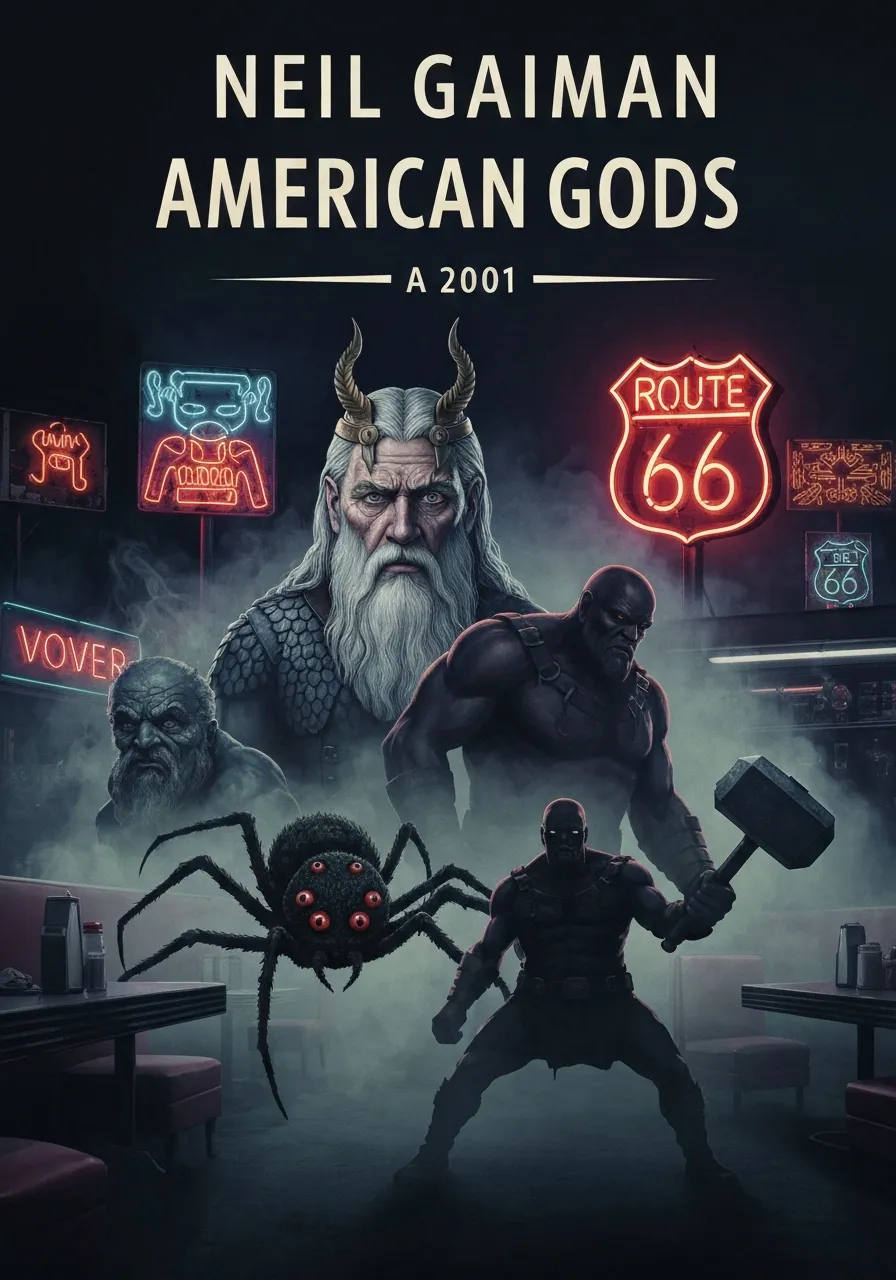 American Gods — Neil Gaiman (2001)