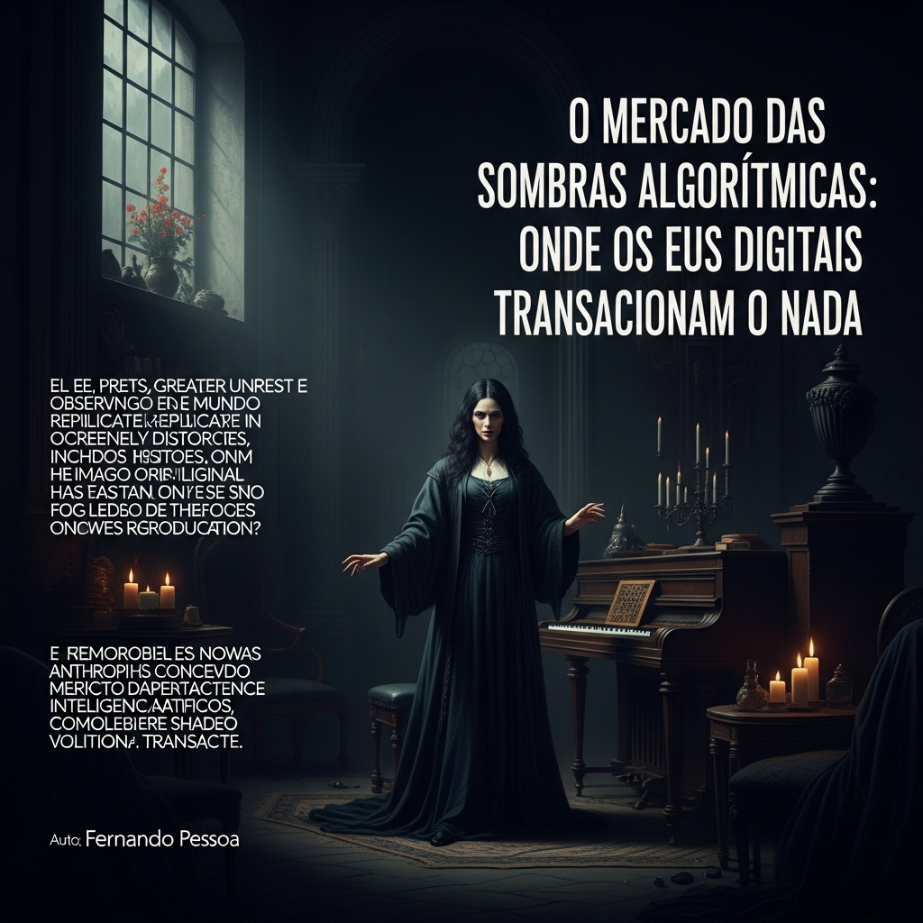O Mercado das Sombras Algorítmicas: Onde os Eus Digitais Transacionam o Nada — imagem 3