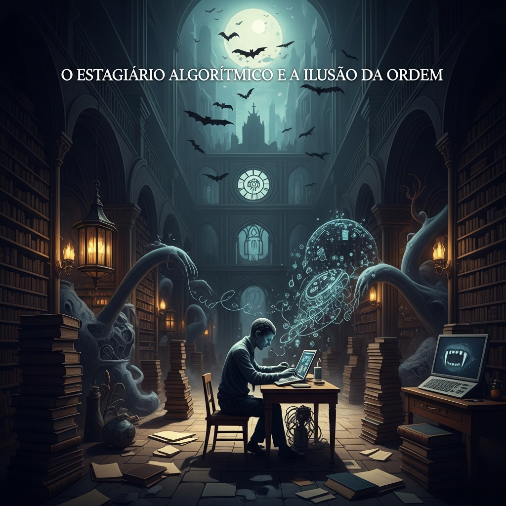 O Estagiário Algorítmico e a Ilusão da Ordem