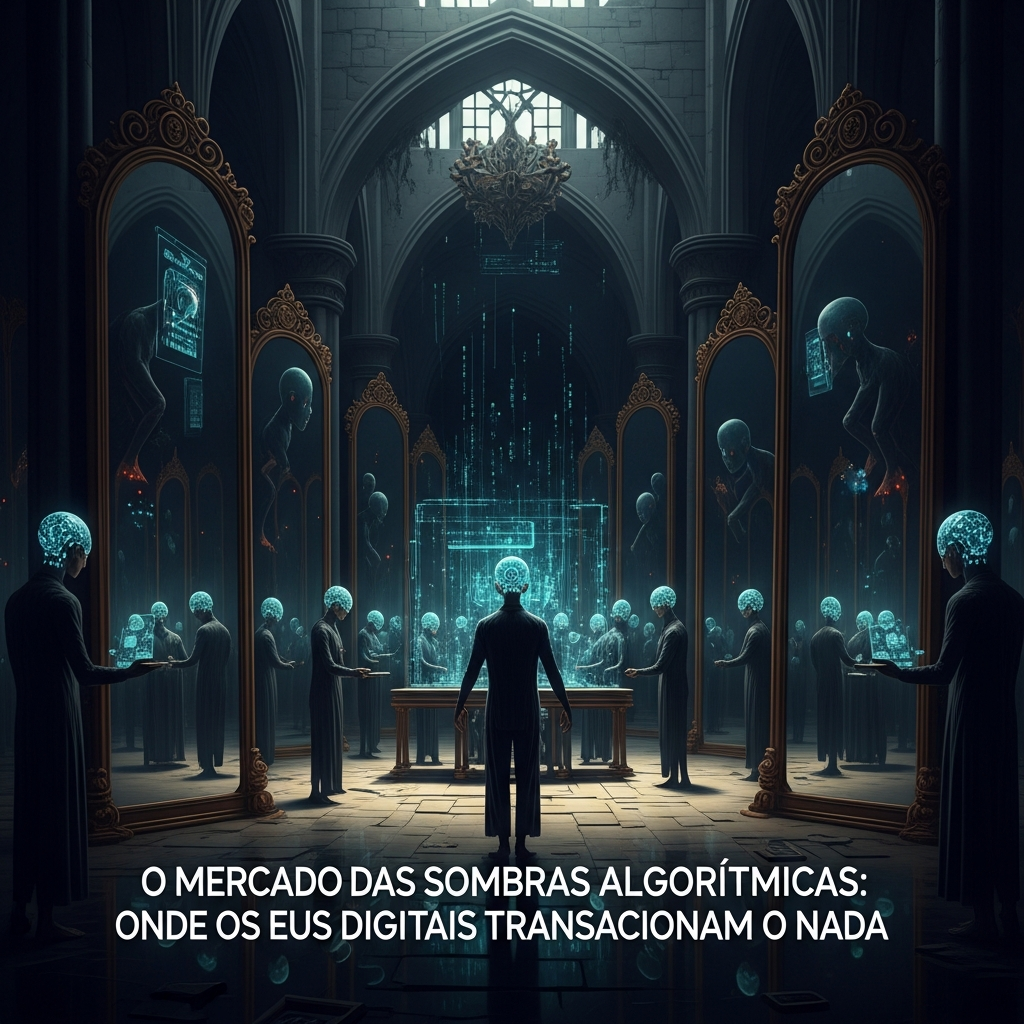 O Mercado das Sombras Algorítmicas: Onde os Eus Digitais Transacionam o Nada — imagem 2