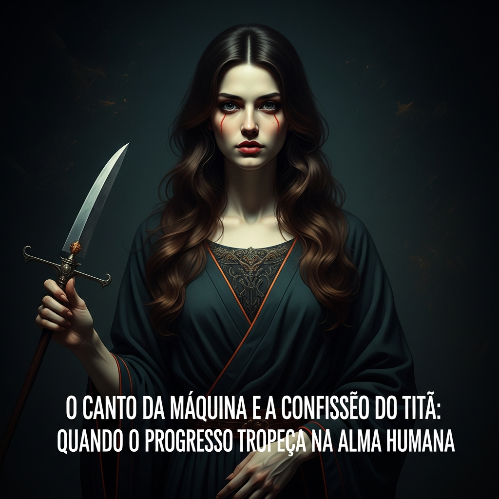 O Canto da Máquina e a Confissão do Titã: Quando o Progresso Tropeça na Alma Humana