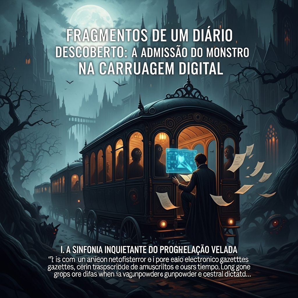 Fragmentos de um Diário Descoberto: A Admissão do Monstro na Carruagem Digital — imagem 3